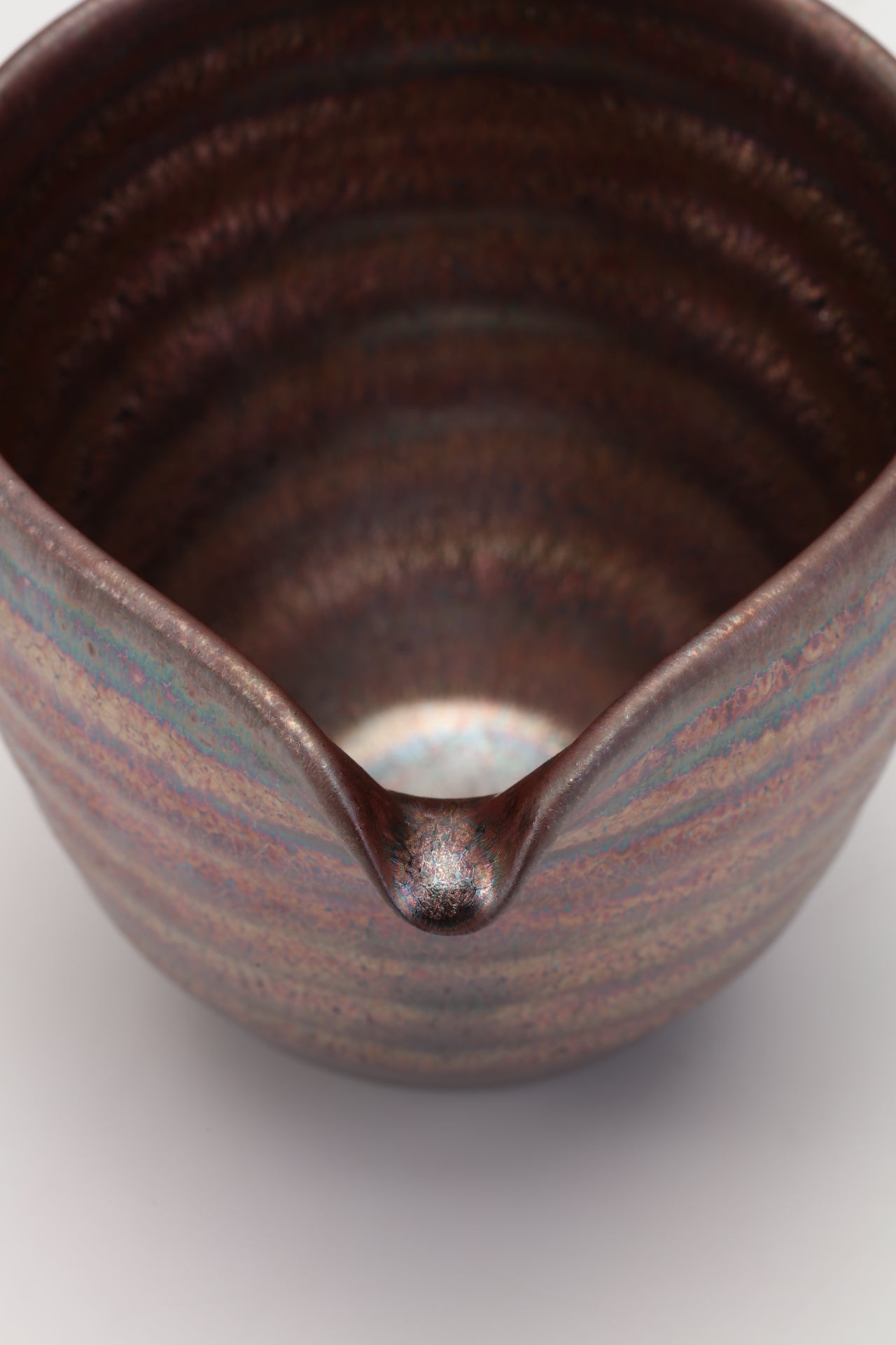 Iridescent Tenmoku Glaze Jianware Set