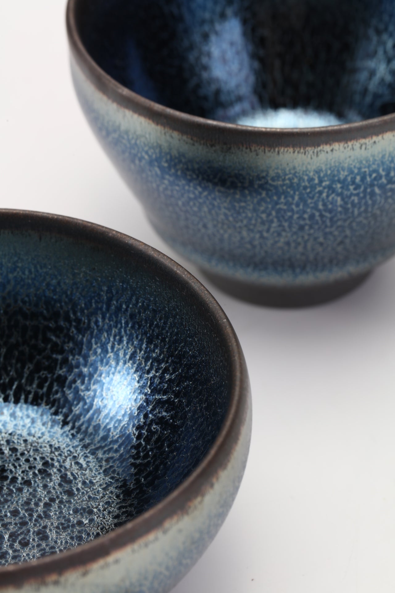 Iridescent Tenmoku Glaze Jianware Set