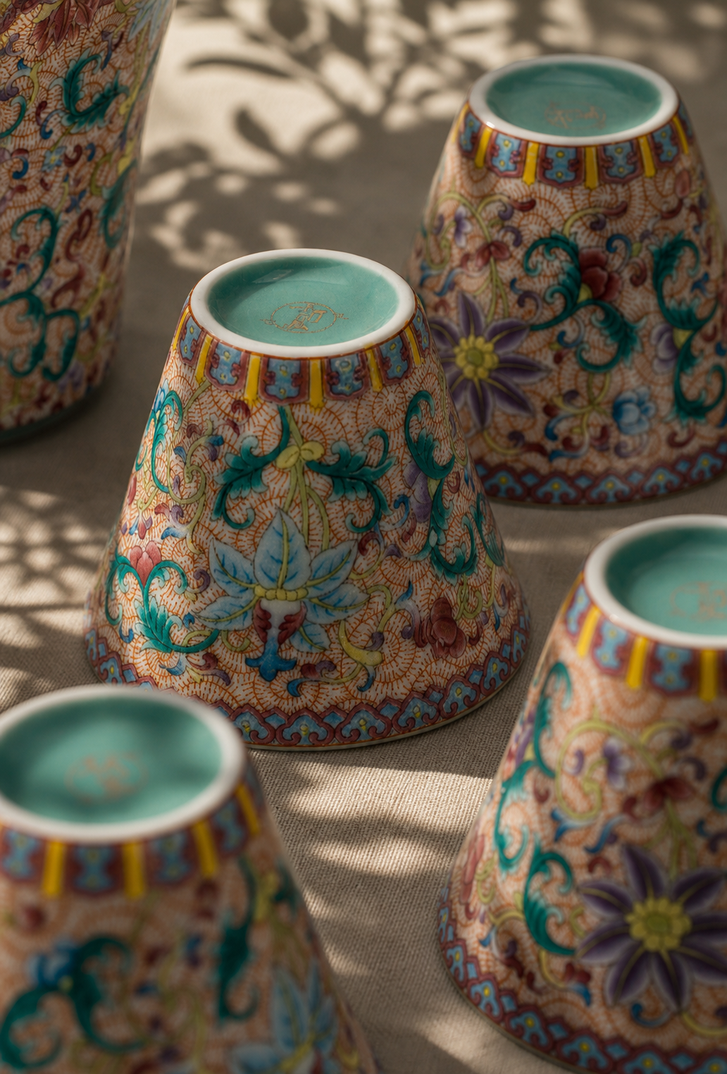 Beauty Vase Kungfu Tea Set