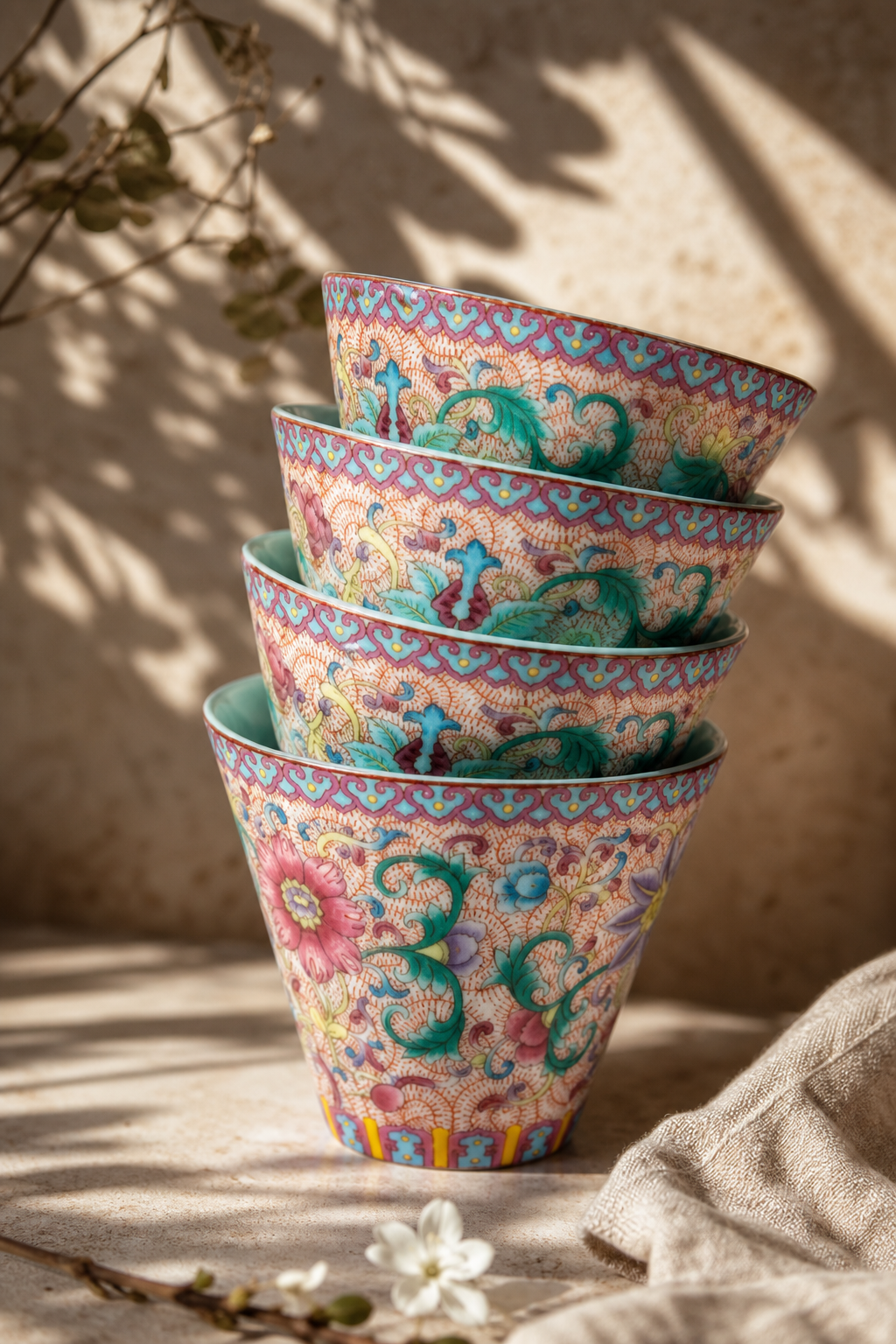 Beauty Vase Kungfu Tea Set