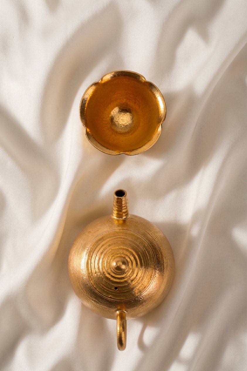 24K Gold-Schwarz Kung-Fu-Teetasse